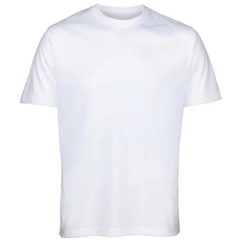 Polyester Round Neck T-shirt (S (18), 3 inches, 3 inch single/double color)