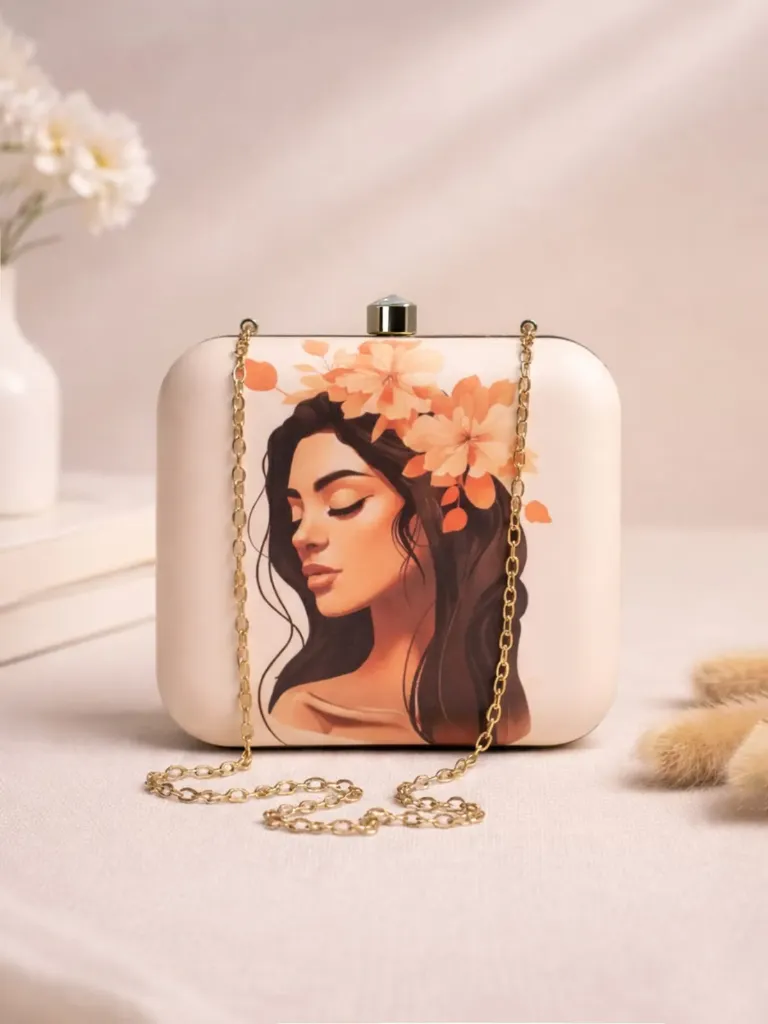 Square printed collection handy bags