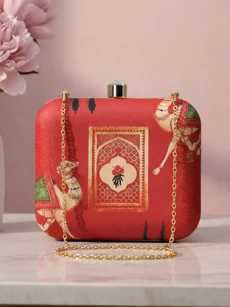 Square printed collection handy bags