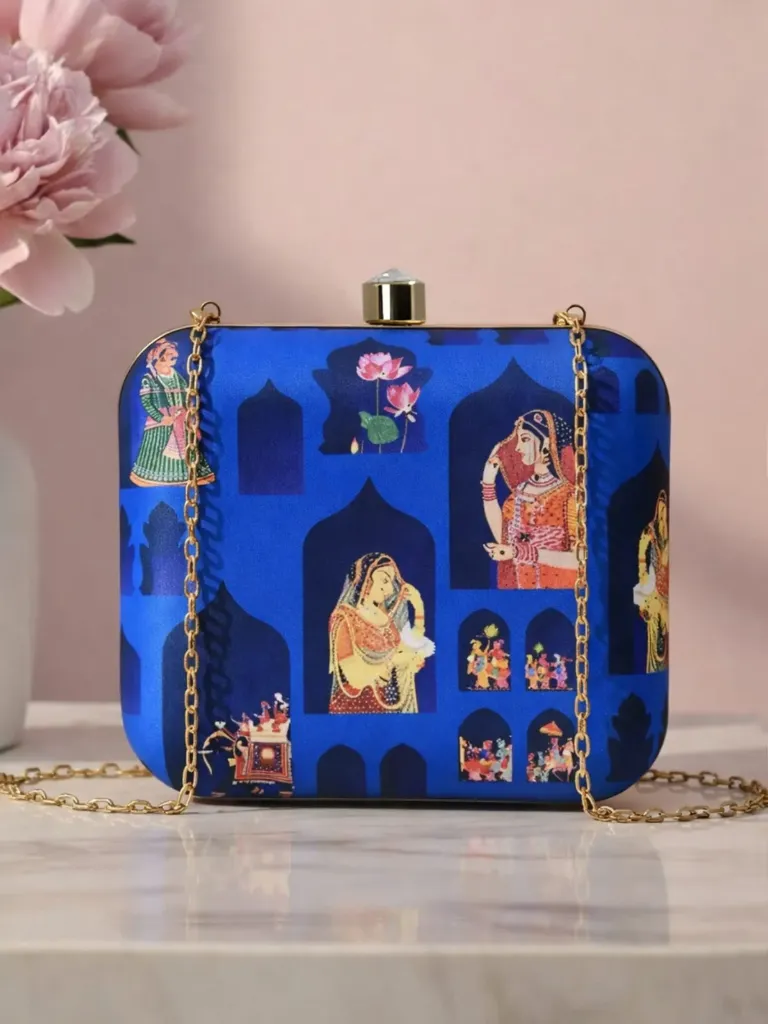 Square printed collection handy bags