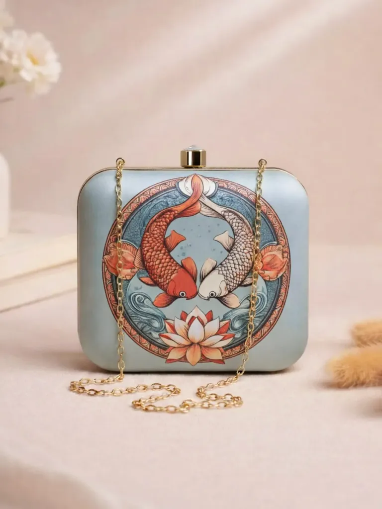 Square printed collection handy bags