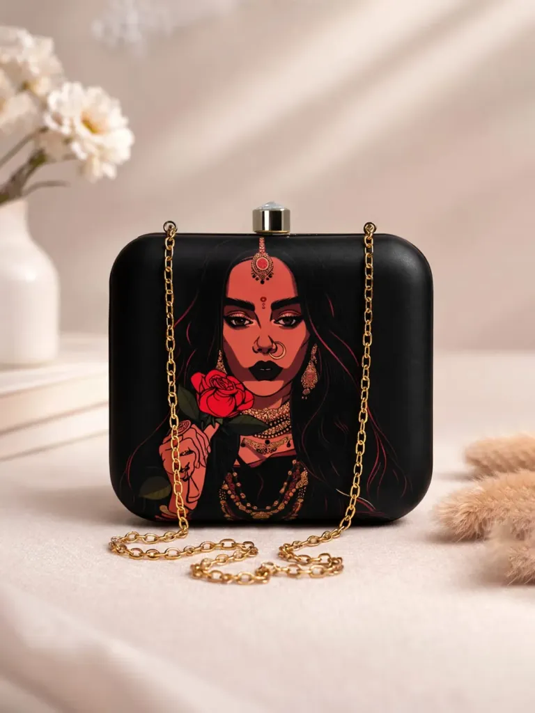 Square printed collection handy bags