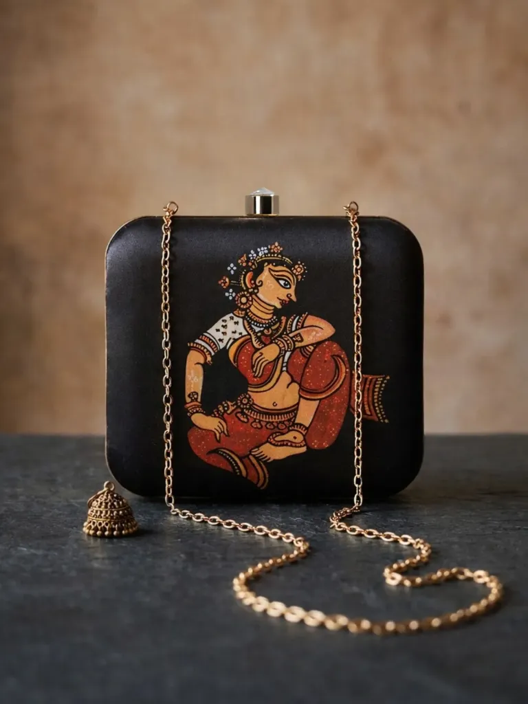 Square printed collection handy bags