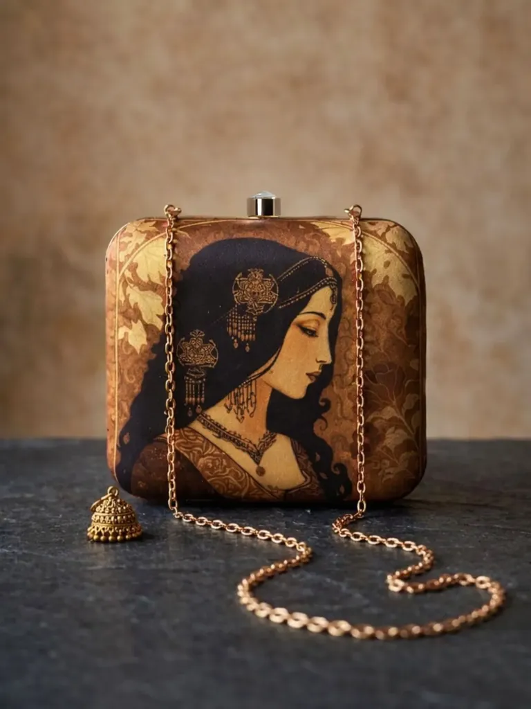 Square printed collection handy bags