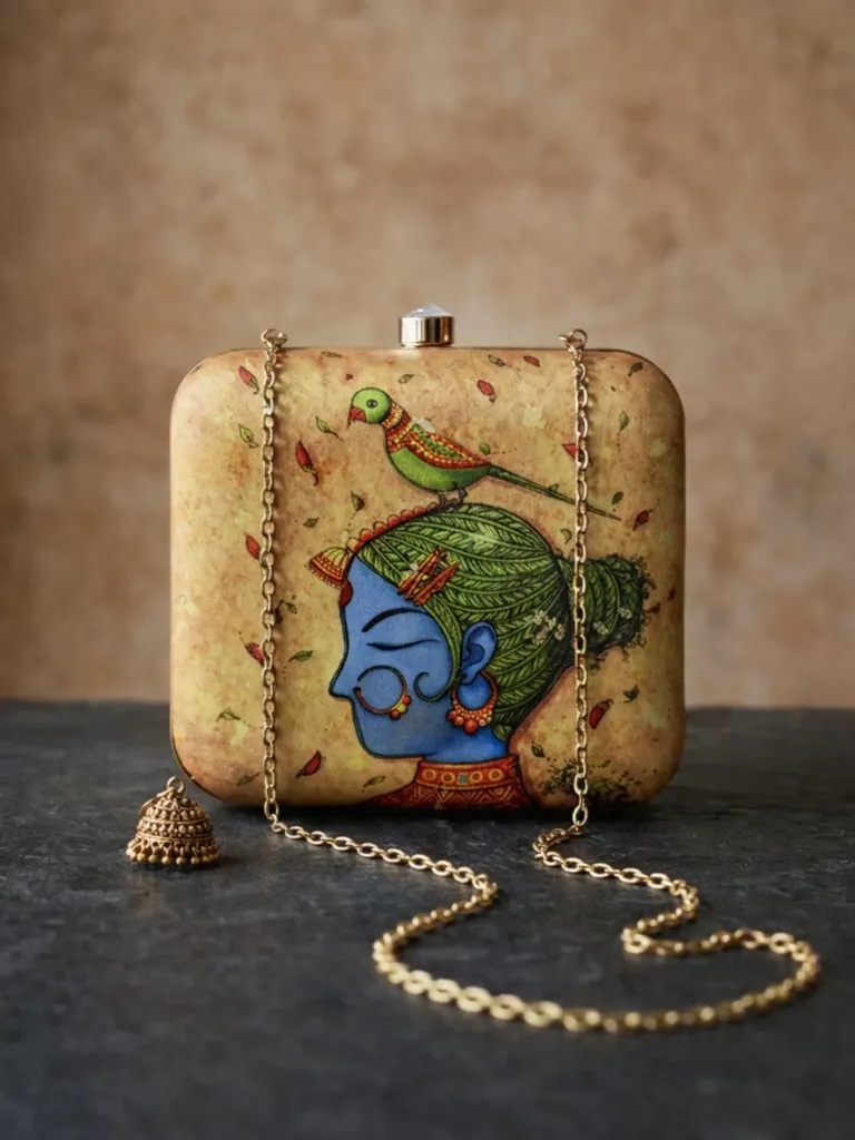 Square printed collection handy bags