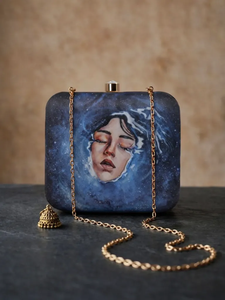 Square printed collection handy bags