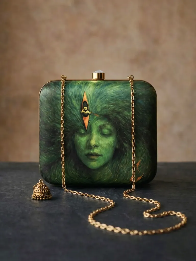 Square printed collection handy bags