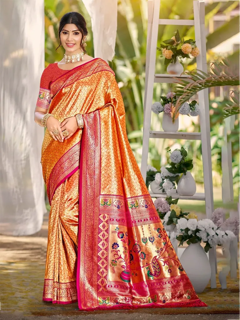 Kanjivaram silk saree