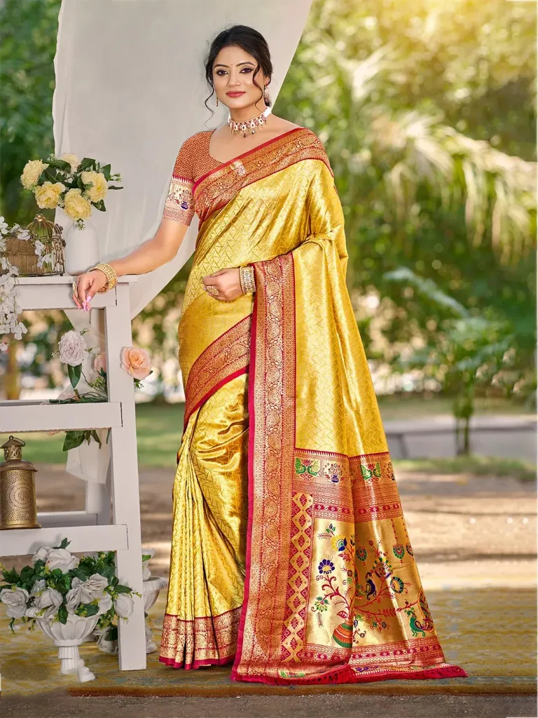 Kanjivaram silk saree