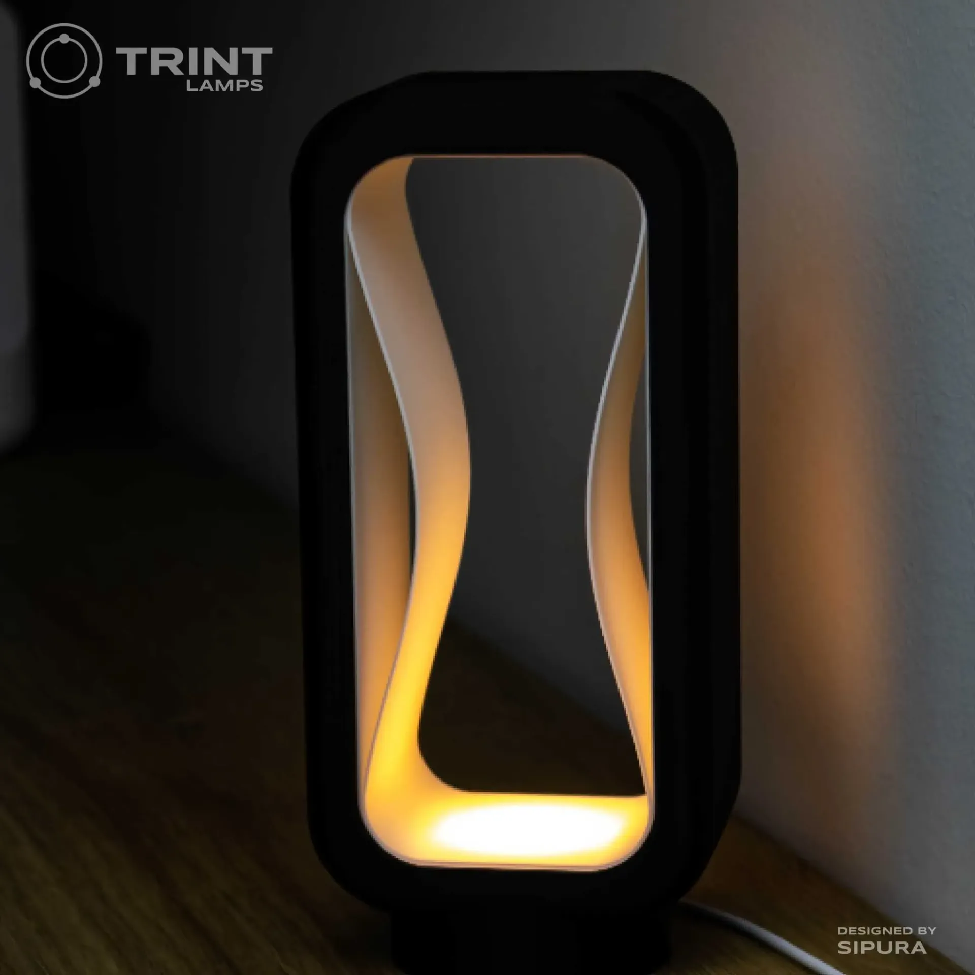 D' Lamp by Trint - 3D Printed
