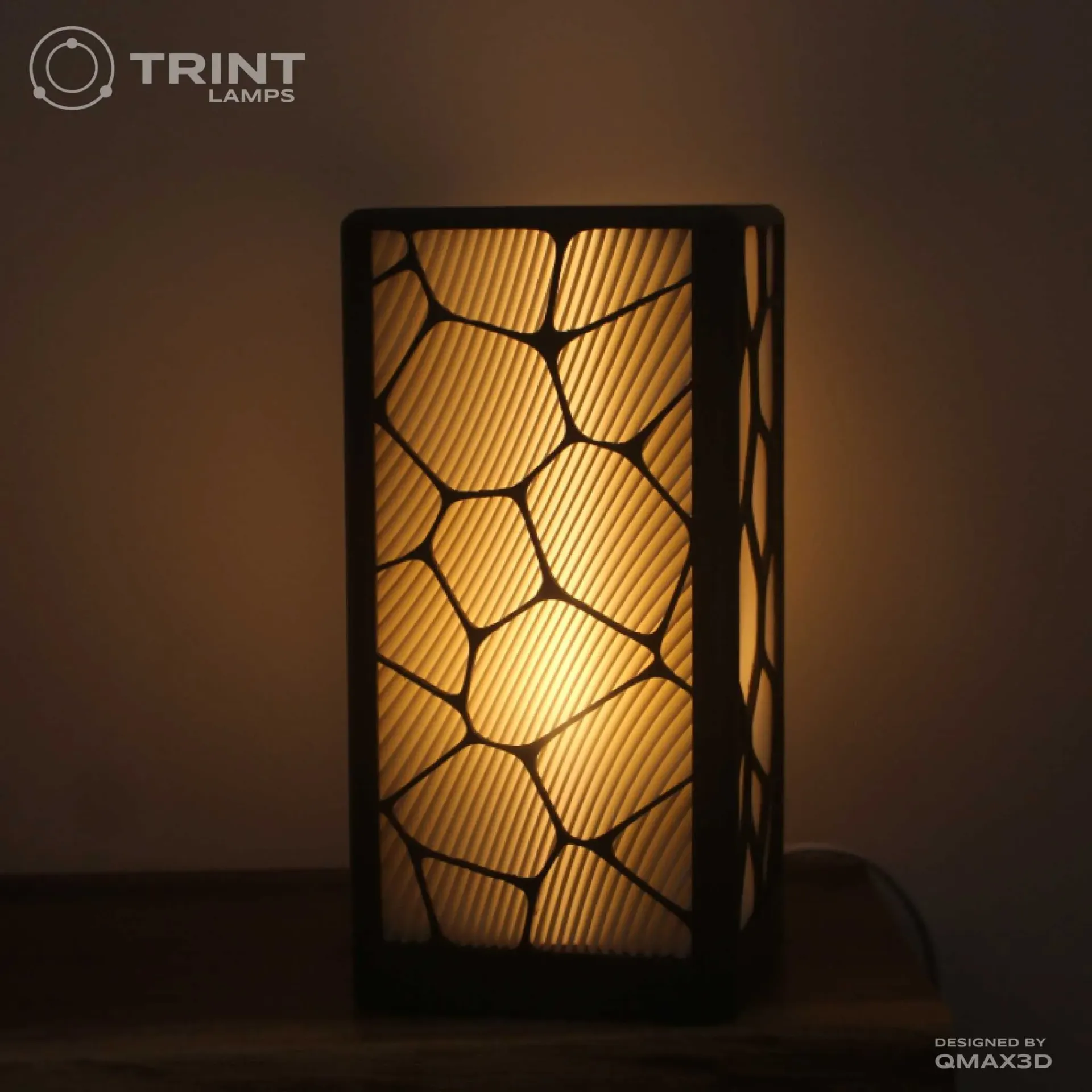 Voro Glow by Trint - 3D Printed (White)