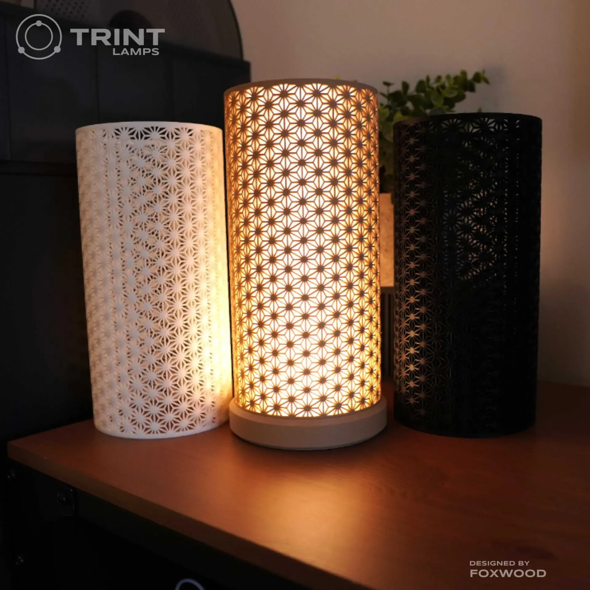 Kumiko by Trint - 3D Printed (White)