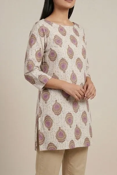 Royal Buti Printed Cotton Kurti