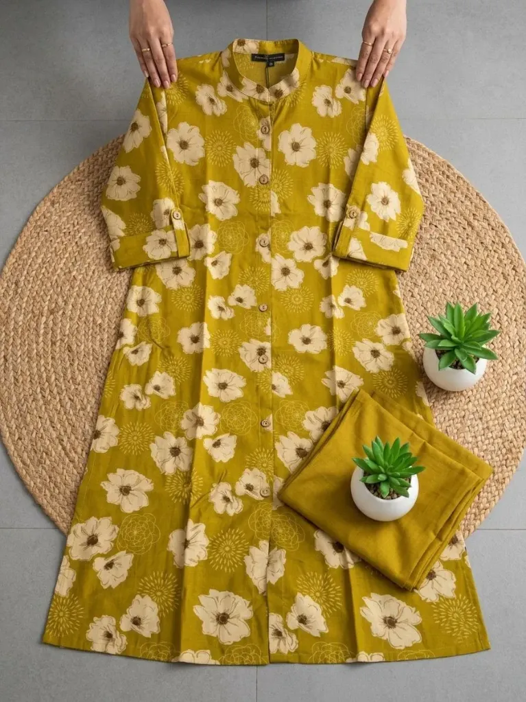 Summer sunshines Kurti set (XXL (44))