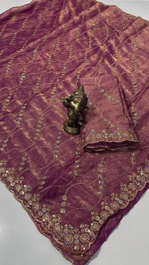 Celebrity space silk sarees