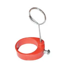 Safety pin for fire extinguishers