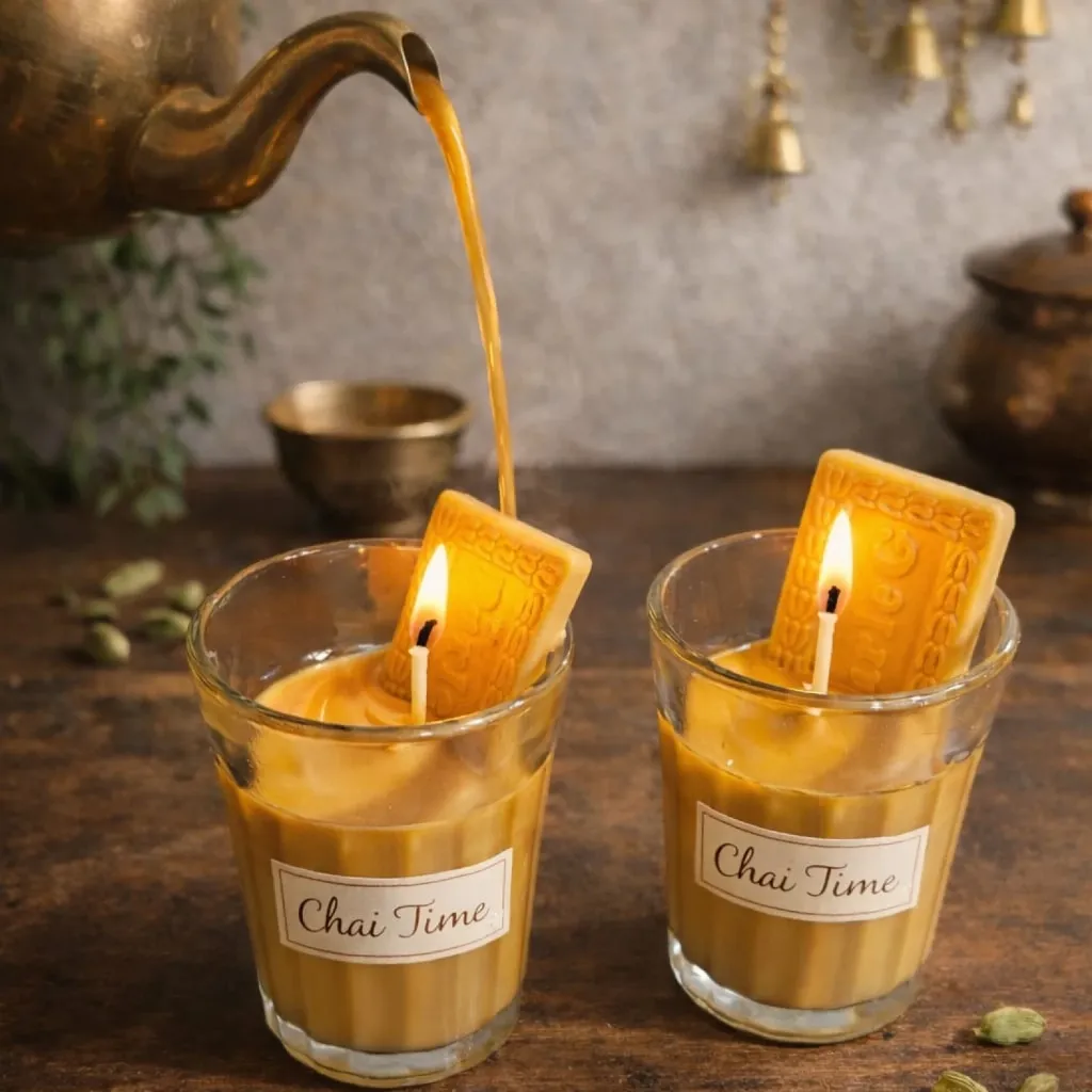 Chai Candle (Set of 2)